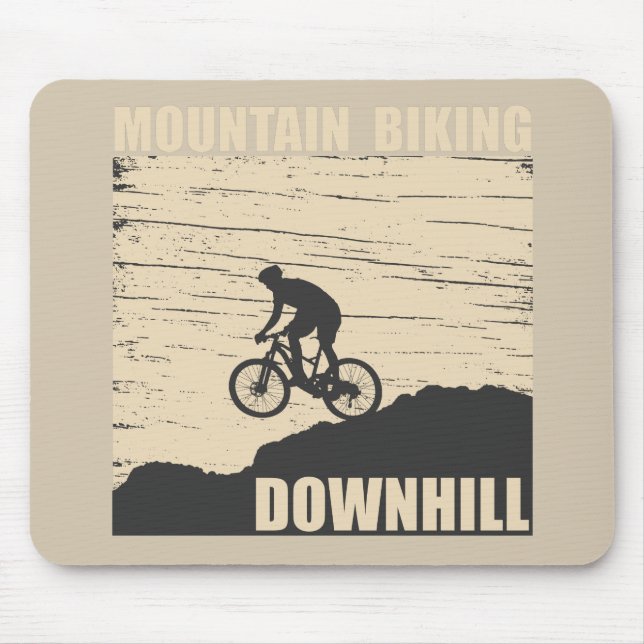 Mountainbike Downhill Mousepad (Vorne)