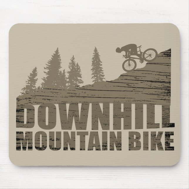 Mountainbike Downhill Mousepad (Vorne)