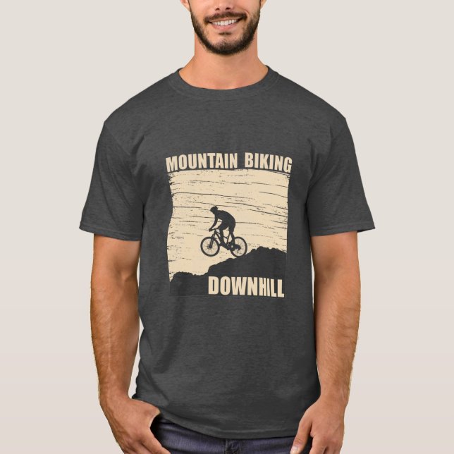 Mountainbike Downhill T-Shirt (Vorderseite)
