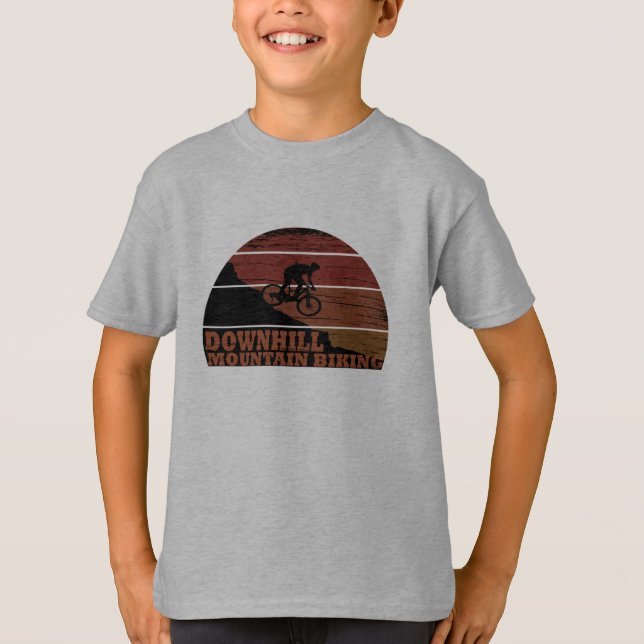 Mountainbike Downhill T-Shirt (Vorderseite)