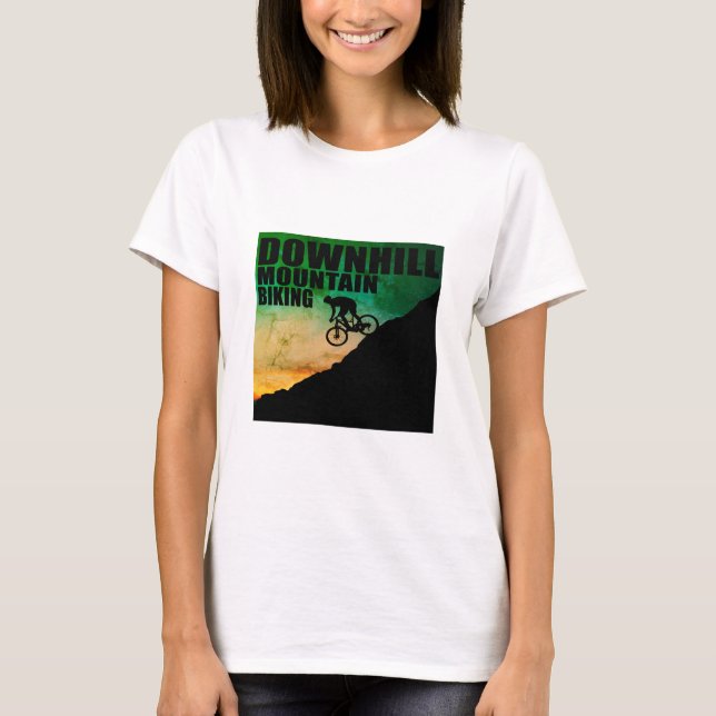 Mountainbike Downhill T-Shirt (Vorderseite)