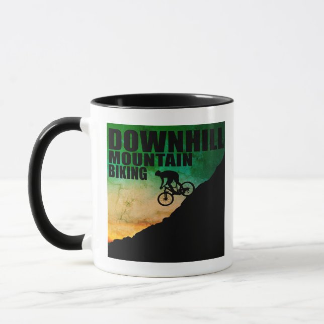 Mountainbike Downhill Tasse (Links)