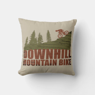 Mountainbike-Downhill Vintag Kissen