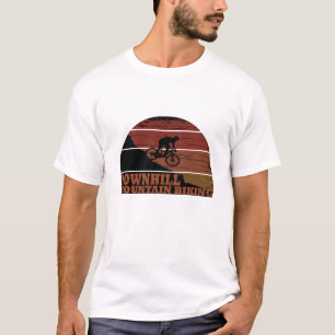 Mountainbike-Downhill Vintag T-Shirt