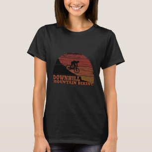 Mountainbike-Downhill Vintag T-Shirt