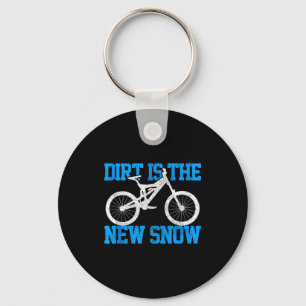 Mountainbike-Dreck Ist Der Neue Schnee Mtb Winter Schlüsselanhänger