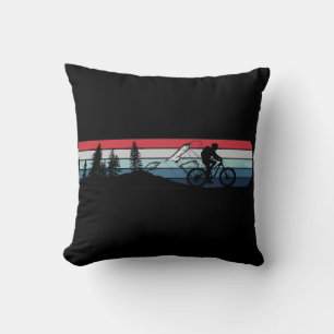 Mountainbike-Enthusiast Kissen