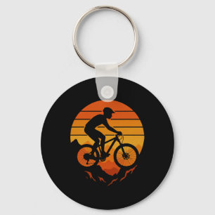 Mountainbike-Fahrer Cyclist Radfahren Geschenk für Schlüsselanhänger