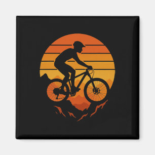 Mountainbike-Fahrer Radfahrer Radfahren Geschenk f Magnet