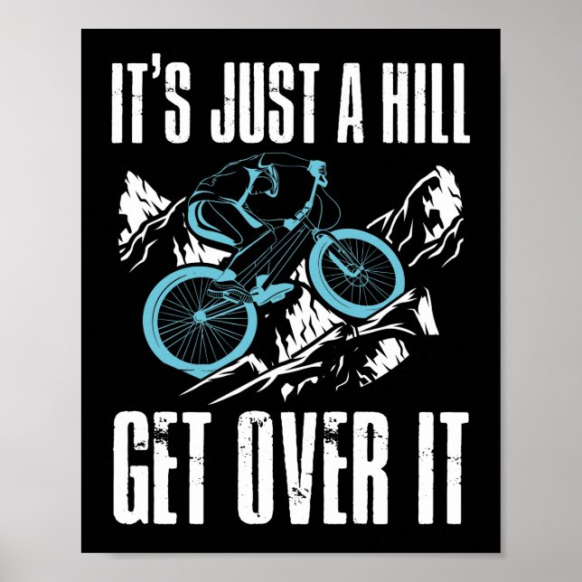 Mountainbike Fahrrad Rad Attraktionen Attraktionen Poster (Vorne)