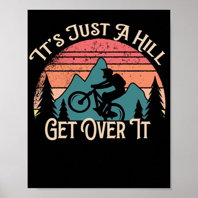 Mountainbike Fahrrad Rad Attraktionen Attraktionen Poster (Vorne)