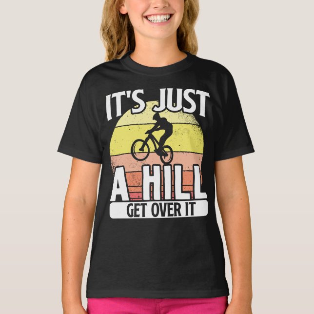Mountainbike Fahrrad Rad Attraktionen Attraktionen T-Shirt (Vorderseite)