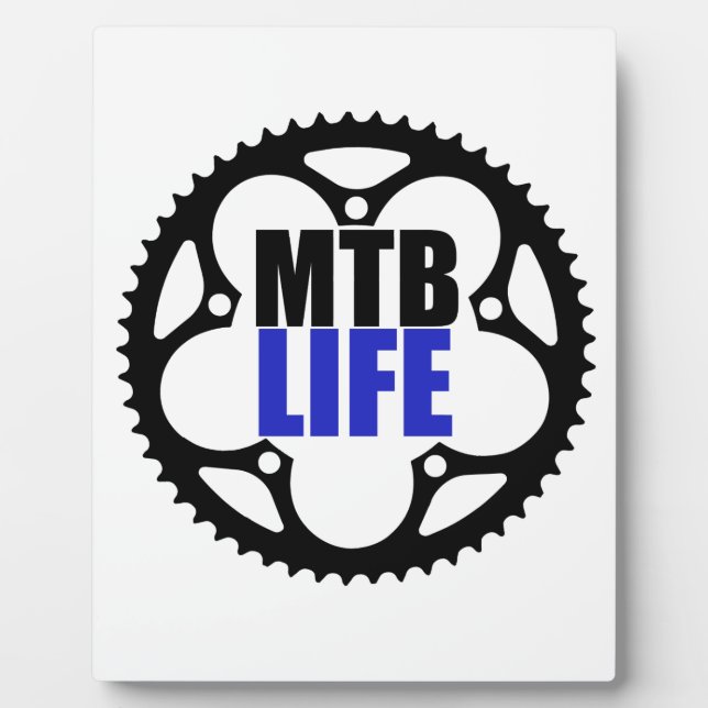 Mountainbike Fotoplatte (Vorderseite)