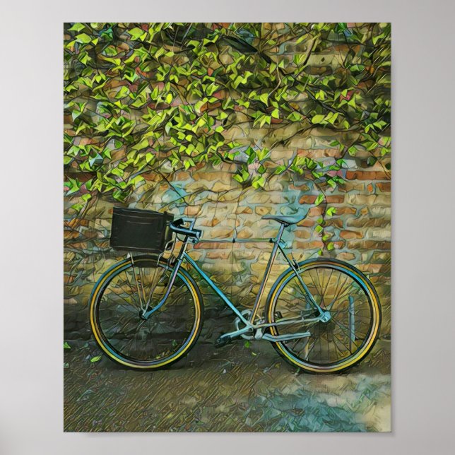Mountainbike-Geschenk Poster (Vorne)