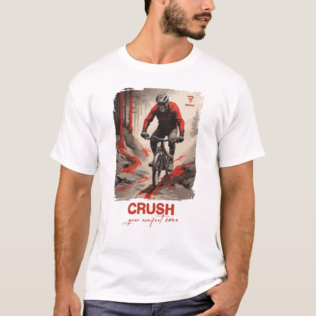 Mountainbike, Geschenkbike, Mountainbiker T-Shirt (Vorderseite)