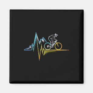 Mountainbike-Herzschlag Lustiges Radfahren _2 Magnet