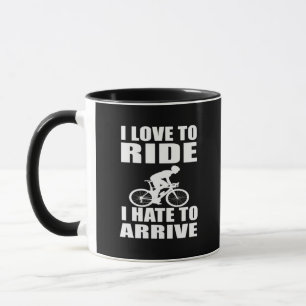 Mountainbike Humor - Fahrrad Zitat - Lustiges Radf Tasse