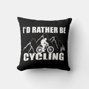 Mountainbike Humor - Lustiges Radfahren Kissen