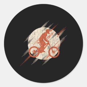 Mountainbike Jugend Runder Aufkleber