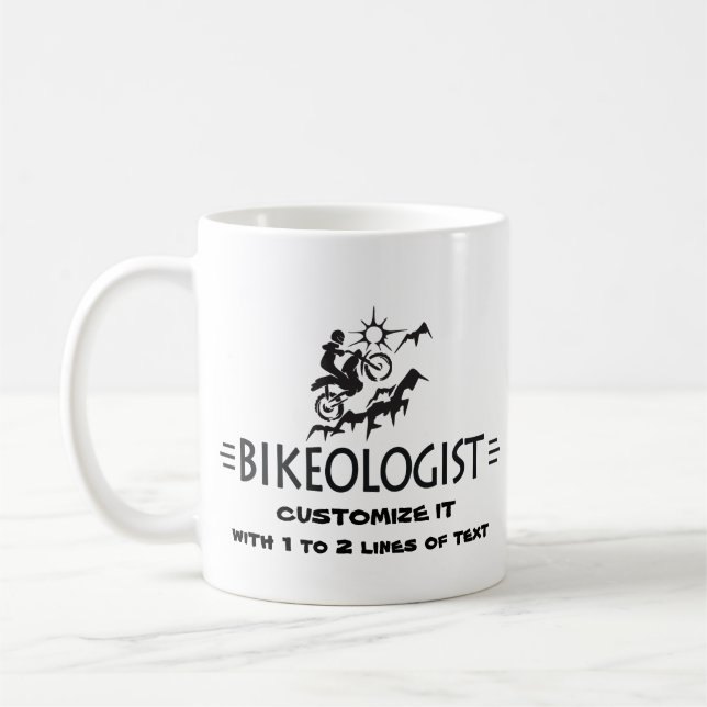 Mountainbike Kaffeetasse (Links)