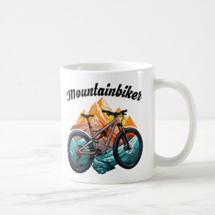 Mountainbike Kaffeetasse