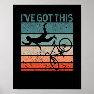 Mountainbike-Liebhaber Funny MTB Downhill-Biker Poster