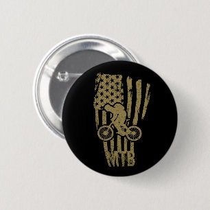 Mountainbike-Mountainbike-Fahrer Button