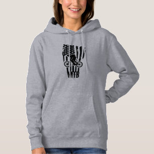 Mountainbike-Mountainbike-Fahrer Hoodie