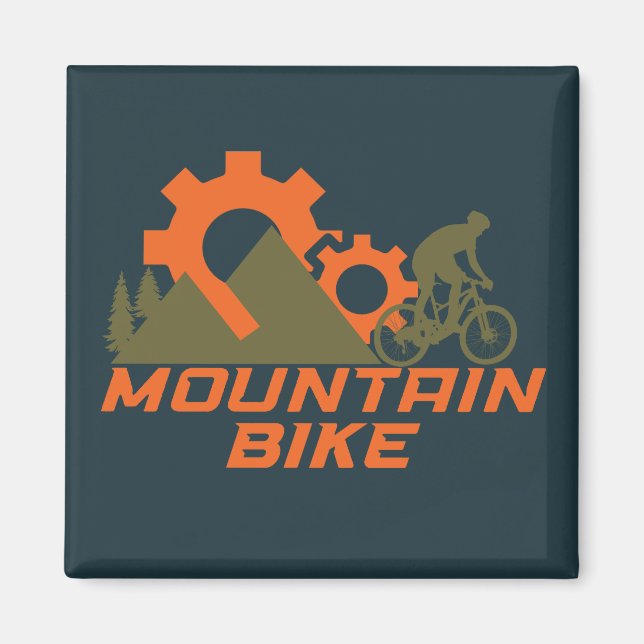 Mountainbike Mountainbike Magnet (Vorne)