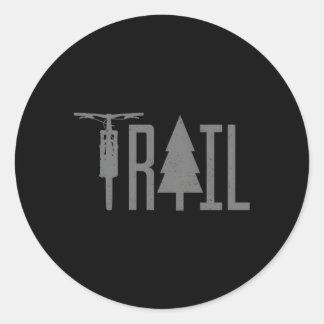 Mountainbike Mountainbike Mountainbike Mountainbik Runder Aufkleber