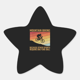 Mountainbike Mountainbike mtb Offroad Stern-Aufkleber