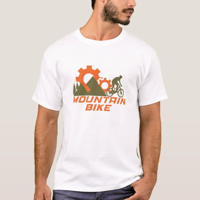 Mountainbike Mountainbike T-Shirt (Vorderseite)