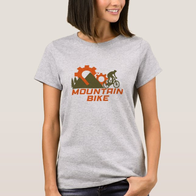 Mountainbike Mountainbike T-Shirt (Vorderseite)