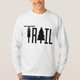 Mountainbike MTB Bergwanderweg Bi T-Shirt