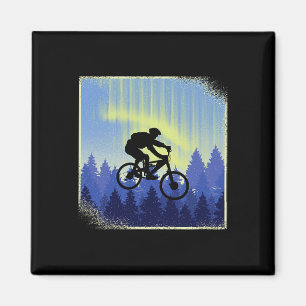 Mountainbike MTB Downhill Mountainbike Radfahren _ Magnet