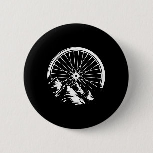 Mountainbike MTB-Radfahren Fahrrad Geschenk Button