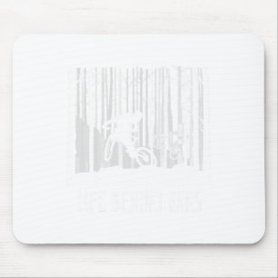 Mountainbike. Offroad-Radsport. Offroad-Wege Mousepad