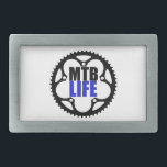 Mountainbike Rechteckige Gürtelschnalle<br><div class="desc">Sie reiten,  es ist,  was Sie tun. Singletrack,  Downhill,  oder auf der Pumpbahn,  bist du ein Mountainbiker. Zeigen Sie dieses Design,  um zu zeigen,  worum es bei Ihnen geht!</div>