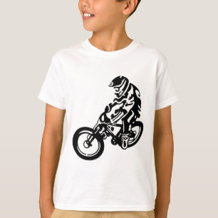 Mountainbike-Reiter T-Shirt