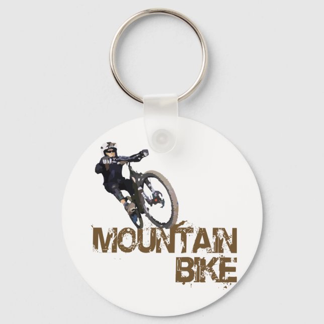 Mountainbike Schlüsselanhänger (Vorderseite)