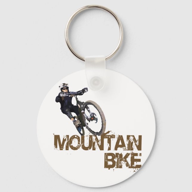 Mountainbike Schlüsselanhänger (Vorderseite)