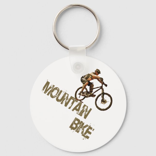 Mountainbike Schlüsselanhänger (Vorderseite)