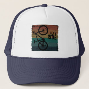 Mountainbike-Sprichwort Truckerkappe