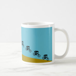 Mountainbike-Sprungbecher Kaffeetasse