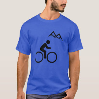 Mountainbike-Symbol T-Shirt
