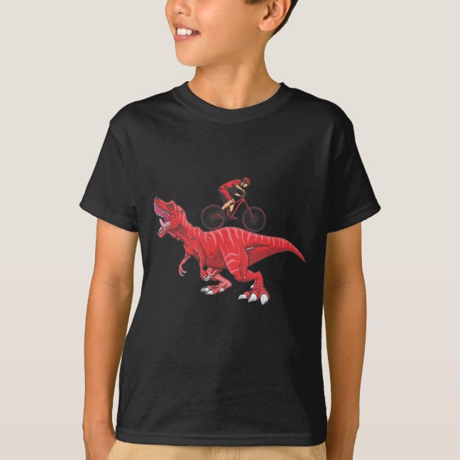 Mountainbike-Trex-Cyclist T-Shirt (Vorderseite)