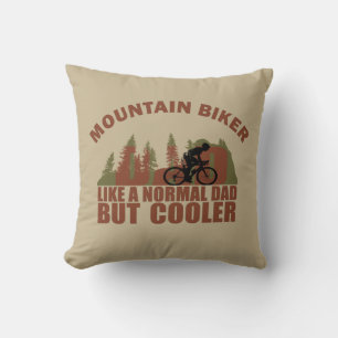 Mountainbike-Vater  Kissen