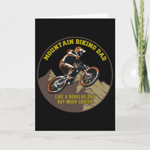 Mountainbike-Vater wie ein normaler Vater, aber co Karte