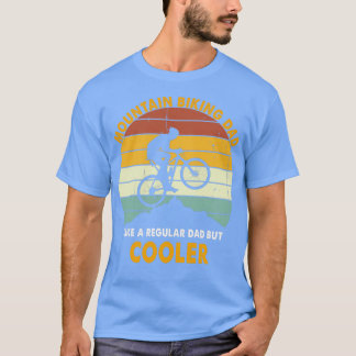 Mountainbike-Vater wie ein regelmäßiger Vater, abe T-Shirt