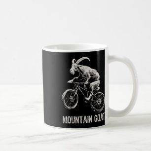 Mountainbike-Ziege Mtb-Enduro-Biker Downhill-Bikin Kaffeetasse